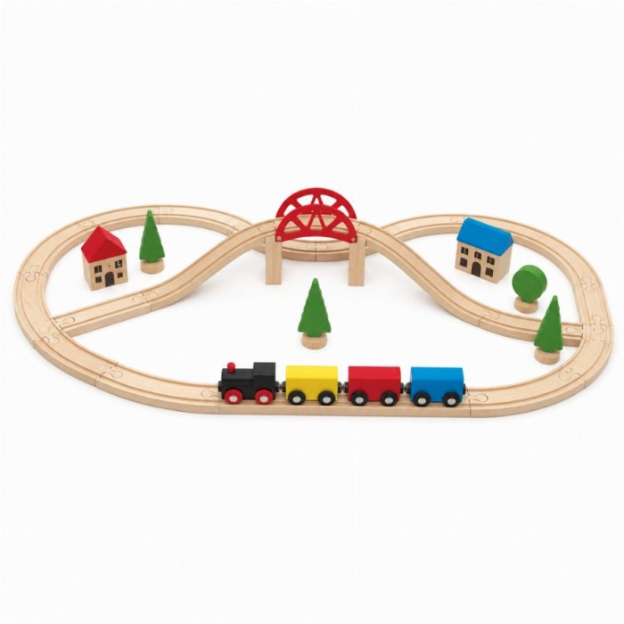 Поїзд дерев'яний «Train»